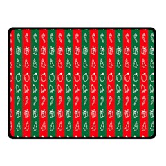 Christmas-10 Double Sided Fleece Blanket (small)  by nateshop