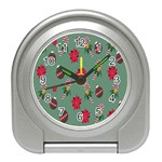 Cute ,Merry Christmas Travel Alarm Clock Front