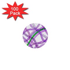 Form Background Drawing Design 1  Mini Buttons (100 Pack)  by Wegoenart