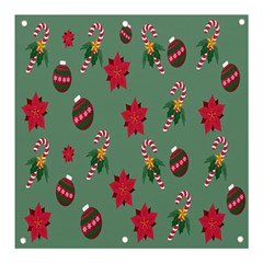 Cute ,merry Christmas Banner And Sign 3  X 3  by nateshop