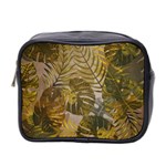 Nature Monstera Leaves Leaf Foliage Boho Style Mini Toiletries Bag (Two Sides) Front