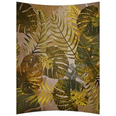 Nature Monstera Leaves Leaf Foliage Boho Style Back Support Cushion