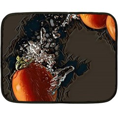 Fresh Water Tomatoes Double Sided Fleece Blanket (mini)  by ConteMonfrey