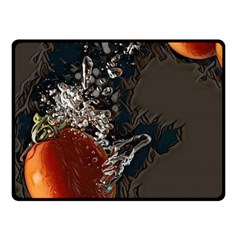 Fresh Water Tomatoes Fleece Blanket (small) by ConteMonfrey