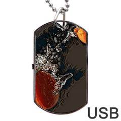 Fresh Water Tomatoes Dog Tag Usb Flash (one Side) by ConteMonfrey