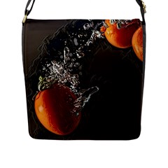 Fresh Water Tomatoes Flap Closure Messenger Bag (l) by ConteMonfrey