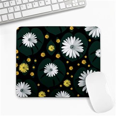 Background Pattern Texture Flower Large Mousepads by Wegoenart