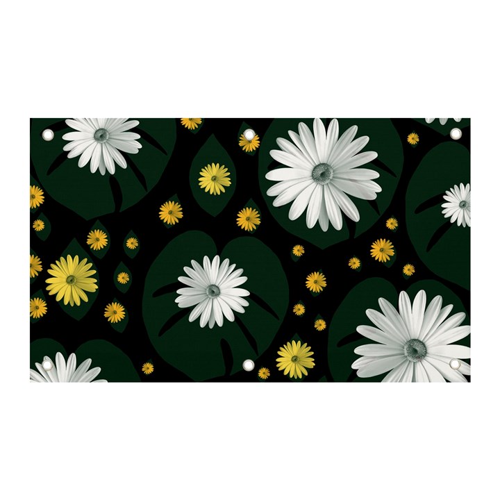 Background Pattern Texture Flower Banner and Sign 5  x 3 