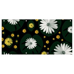 Background Pattern Texture Flower Banner And Sign 8  X 4 