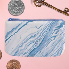 Marble Abstract Art Artistic Backdrop Large Coin Purse by Wegoenart