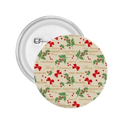 Christmas-paper 2 25  Buttons