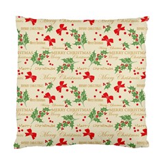 Christmas-paper Standard Cushion Case (one Side) by nateshop