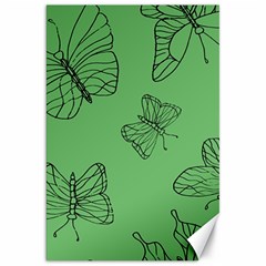 Green Nature Pattern Canvas 20  x 30 