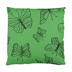 Green Nature Pattern Standard Cushion Case (One Side)