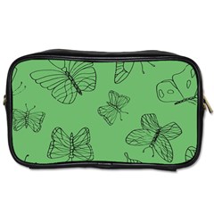 Green Nature Pattern Toiletries Bag (Two Sides)