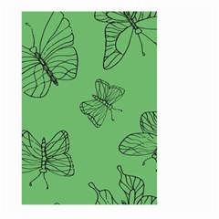 Green Nature Pattern Large Garden Flag (two Sides)