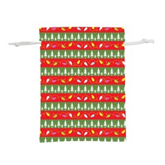 Christmas-papers Lightweight Drawstring Pouch (l) by nateshop