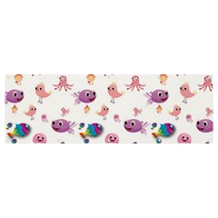 Fish Squid Bird Jellyfish Chicken Banner And Sign 12  X 4 