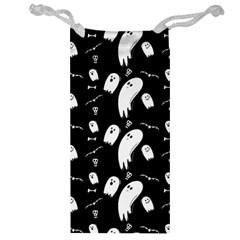 Ghost Background Halloween Jewelry Bag