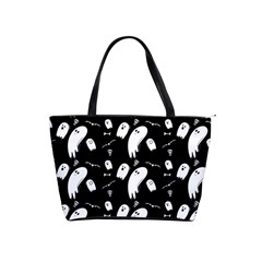 Ghost Background Halloween Classic Shoulder Handbag by Wegoenart