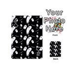 Ghost Background Halloween Playing Cards 54 Designs (Mini) Front - SpadeJ