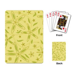 Wallpaper Floral Wallpaper Playing Cards Single Design (rectangle) by Wegoenart