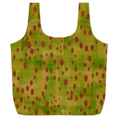 Circles Full Print Recycle Bag (xl) by nateshop