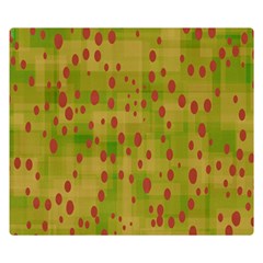 Circles Double Sided Flano Blanket (small)  by nateshop