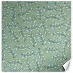 Leaves Nature Pattern Design Canvas 16  X 16  by Wegoenart