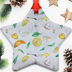 Tea Drinking Welding Tea Bag Ornament (Star)