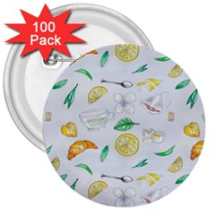 Tea Drinking Welding Tea Bag 3  Buttons (100 pack) 