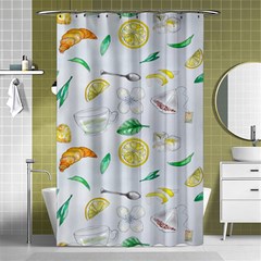 Tea Drinking Welding Tea Bag Shower Curtain 48  X 72  (small)  by Wegoenart