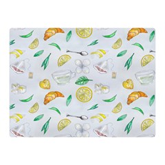 Tea Drinking Welding Tea Bag Double Sided Flano Blanket (Mini) 