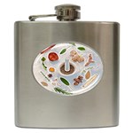 Healthy ingredients Hip Flask (6 oz) Front