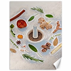 Healthy Ingredients Canvas 36  X 48  by ConteMonfrey