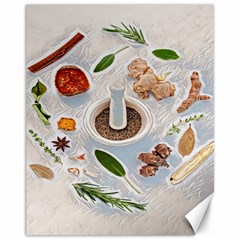 Healthy Ingredients Canvas 11  X 14  by ConteMonfrey