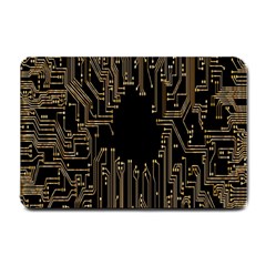 Circuit-board Small Doormat  by nateshop