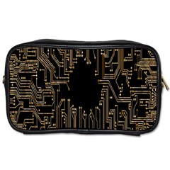 Circuit-board Toiletries Bag (two Sides) by nateshop