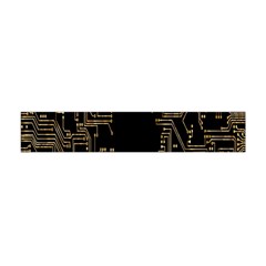 Circuit-board Flano Scarf (mini) by nateshop