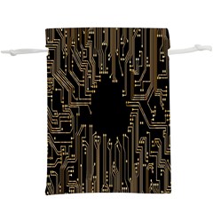 Circuit-board  Lightweight Drawstring Pouch (xl) by nateshop