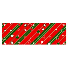 Xmash Christmas Stars Red Background Star Banner And Sign 6  X 2  by Wegoenart