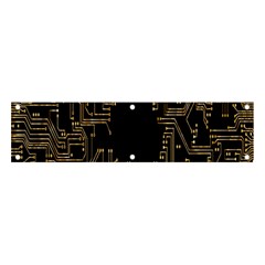 Circuit-board Banner And Sign 4  X 1 