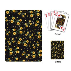 Nature Pattern Texture Flower Wing Playing Cards Single Design (rectangle) by Wegoenart