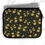 Nature Pattern Texture Flower Wing Apple iPad 2/3/4 Zipper Cases Front