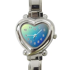 Color Heart Italian Charm Watch by nateshop