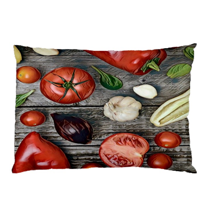 Bell peppers & tomatoes Pillow Case