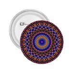 Mandala Kaleidoscope Background 2.25  Buttons Front