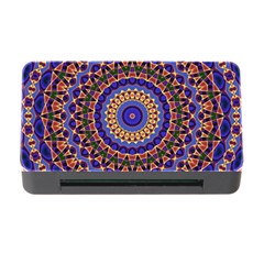 Mandala Kaleidoscope Background Memory Card Reader With Cf by Wegoenart