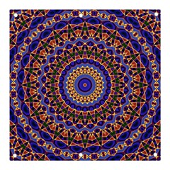 Mandala Kaleidoscope Background Banner And Sign 3  X 3  by Wegoenart