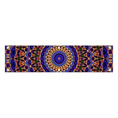 Mandala Kaleidoscope Background Banner And Sign 4  X 1  by Wegoenart